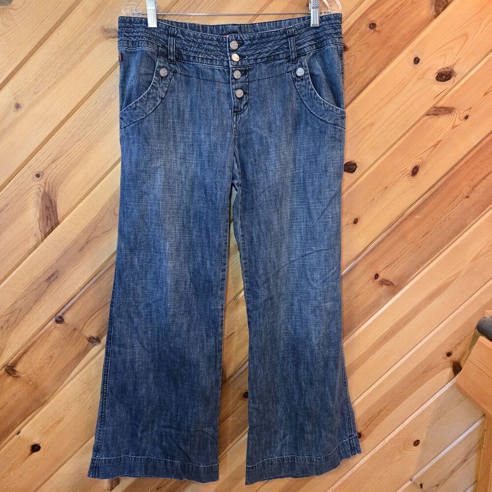 Fire Jeans Carolina Trouser‎ sz 13 Wide Leg Y2K Grunge